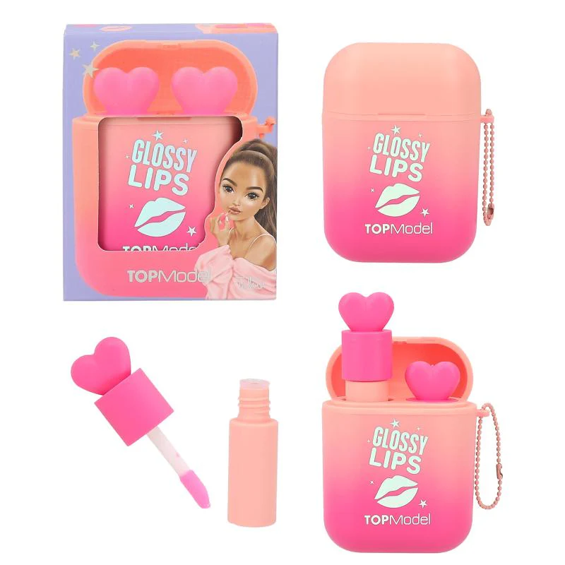 TOPModel Lip Gloss Set In Ear Phone Case - Image 2
