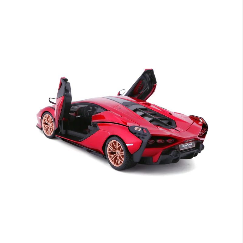 1:24 Lamborghini Sian FKP 37 Red - Image 5