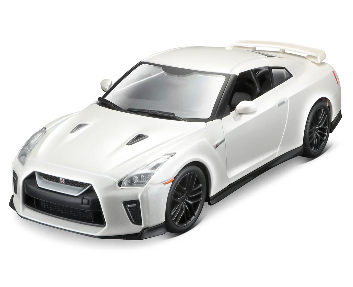 1:24 Nissan Gt-R 2017 White - Image 2