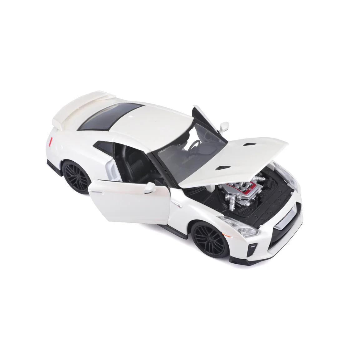 1:24 Nissan Gt-R 2017 White - Image 4