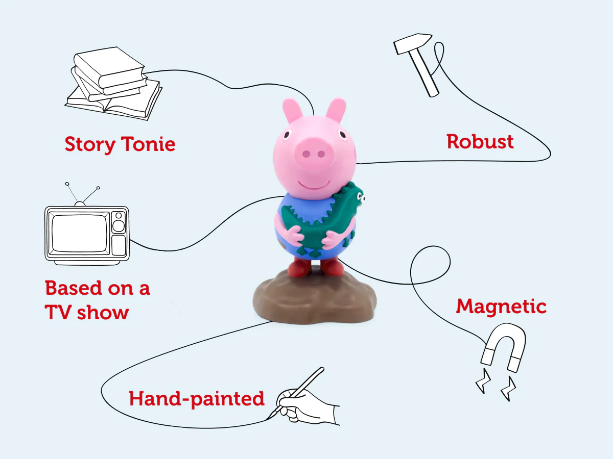 Tonies Peppa Pig George Pig - Image 3