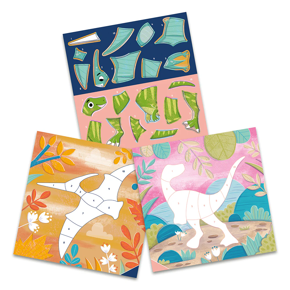 GALT Sticker by Numbers - Dinosaurs Book - Image 4