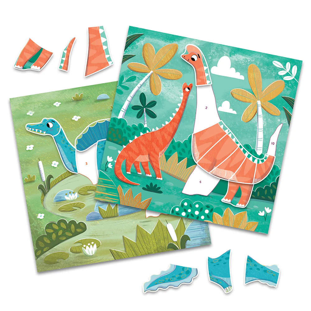 GALT Sticker by Numbers - Dinosaurs Book - Image 5