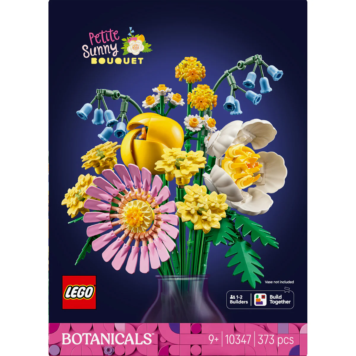 LEGO Botanicals Petite Sunny Bouquet Flower Decor Set 10347 - Image 2