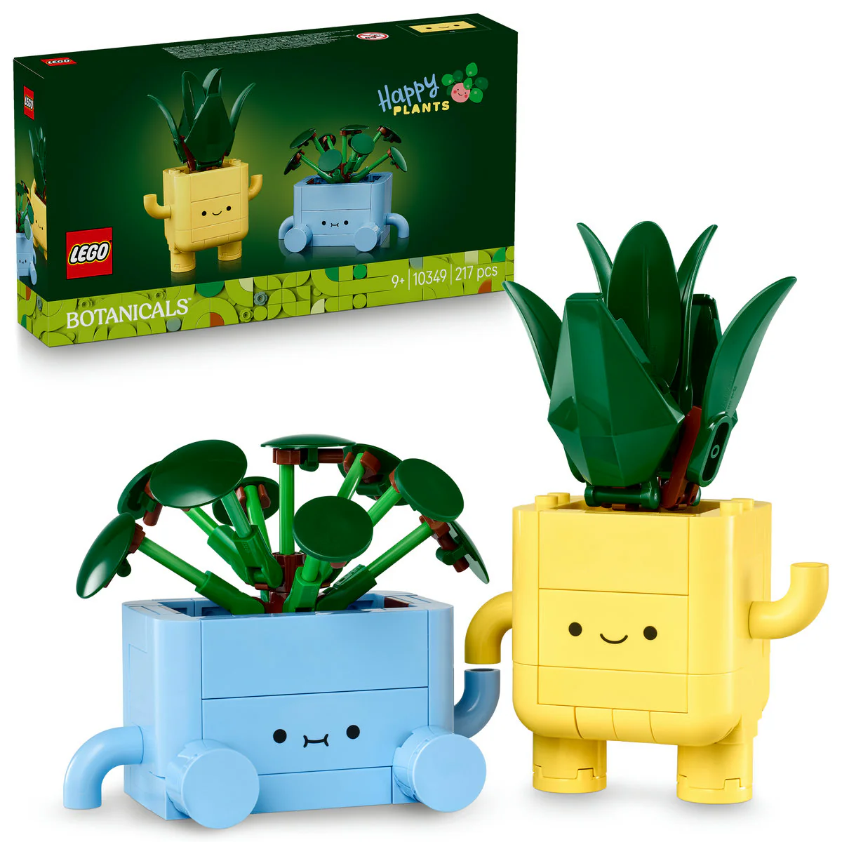 LEGO Botanicals Happy Plants Shelf Decor 10349 - Image 4