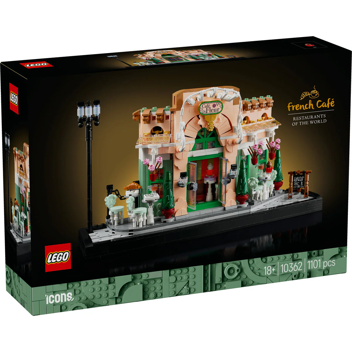 LEGO Icons French Café Building Set for Adults 10362