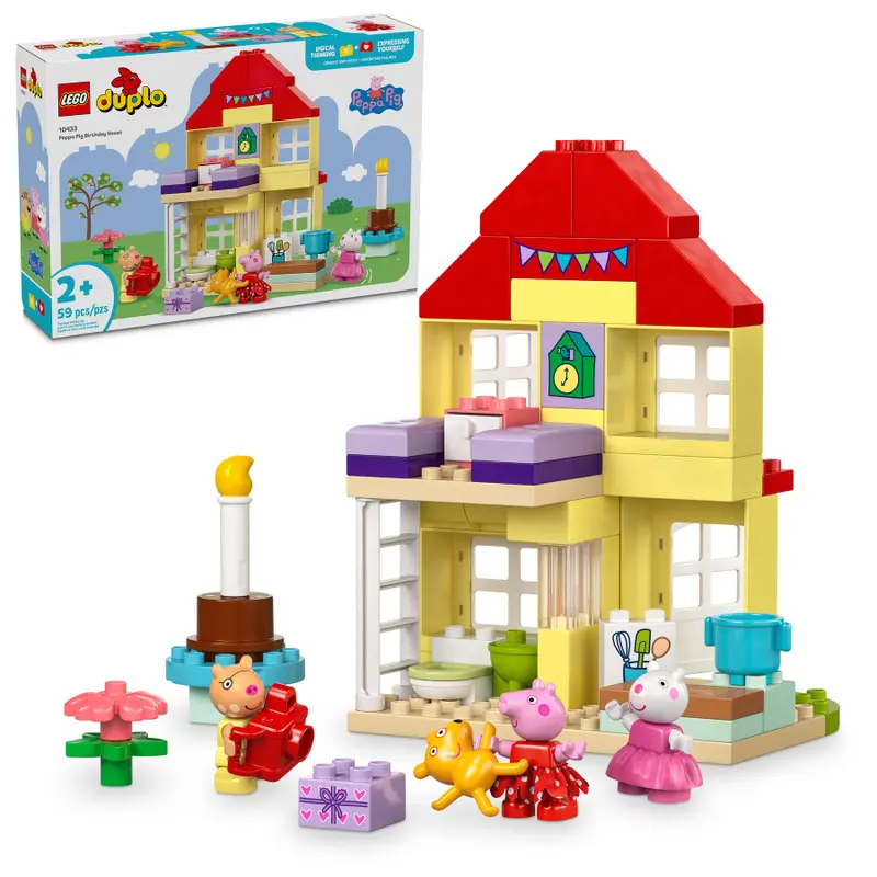 10433 Lego Duplo Peppa Pig Birthday House - Image 4