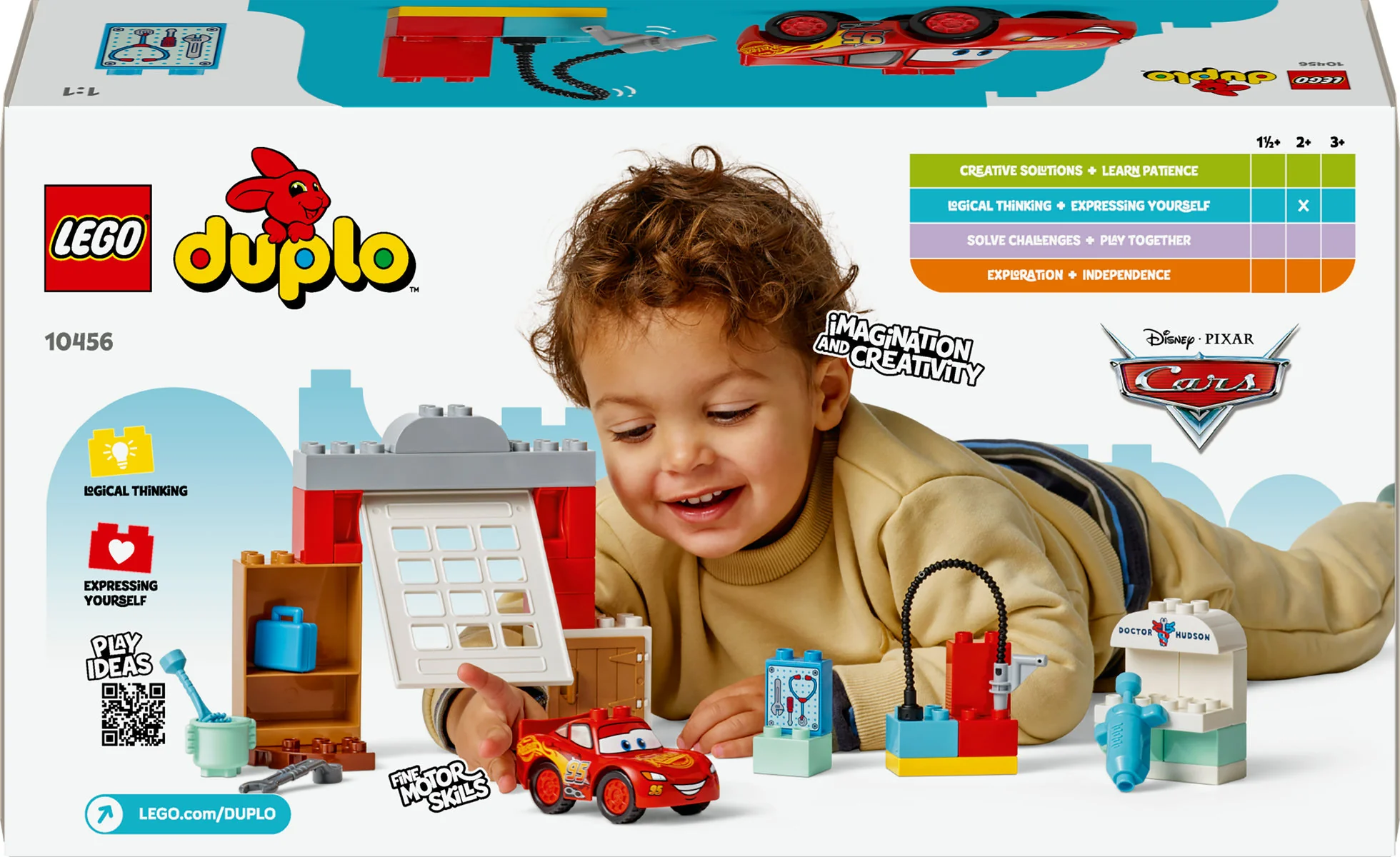 LEGO DUPLO Disney and Pixar Cars McQueen’s Visit to Doc’s Garage 10456 - Image 3