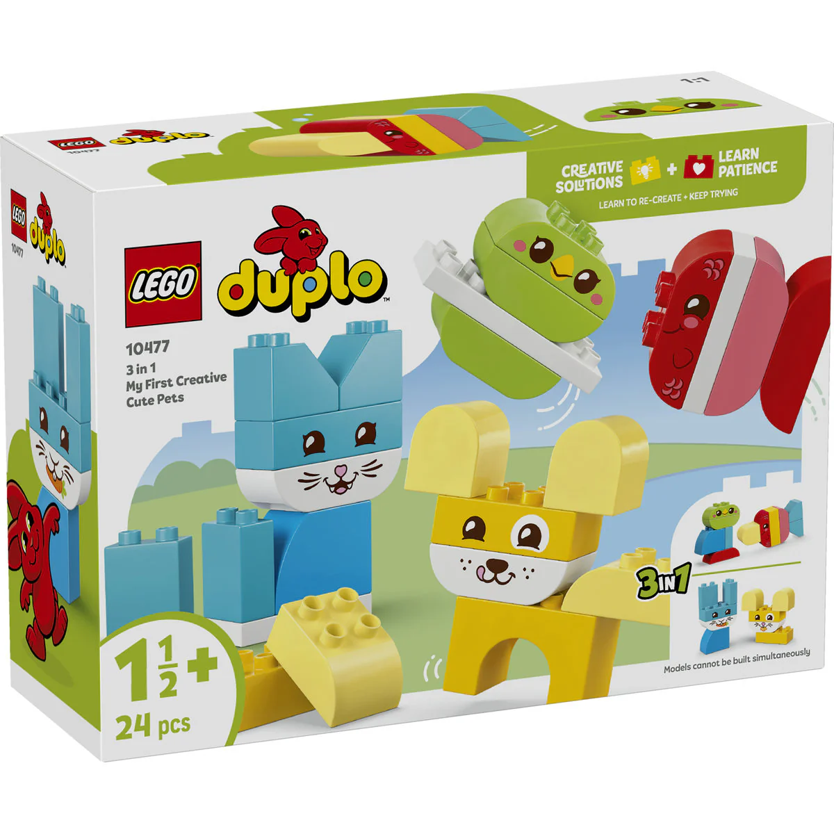 LEGO DUPLO 3 in 1 Creative Cute Pets Playset 10477 - Image 2