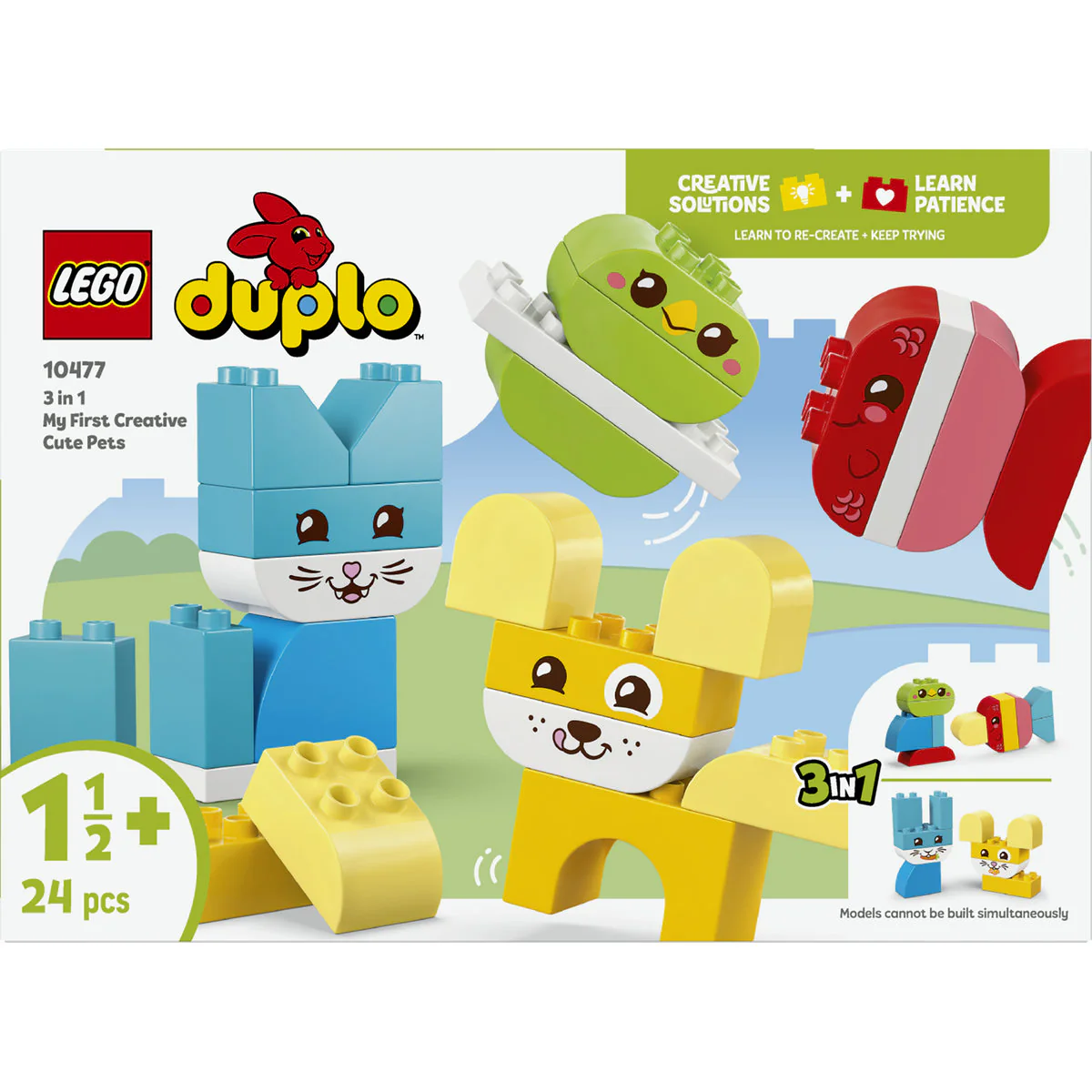 LEGO DUPLO 3 in 1 Creative Cute Pets Playset 10477 - Image 3