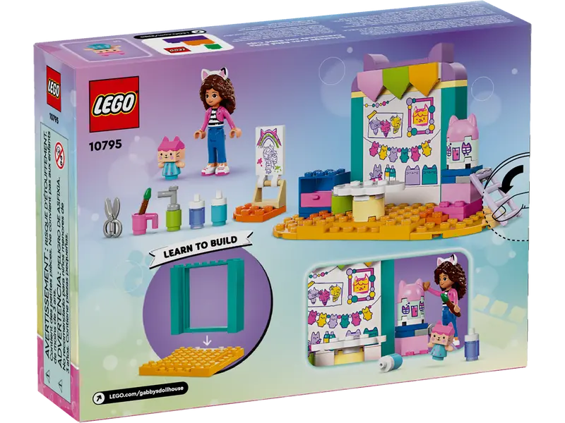 10795 Lego Gabby's Dollhouse - Crafting with Baby Box - Image 4