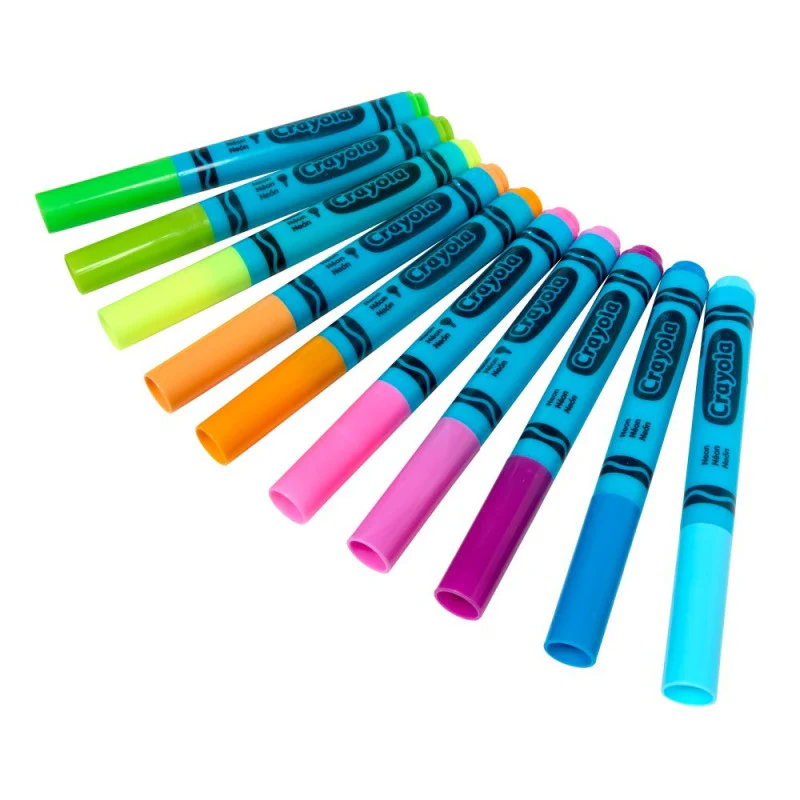 10 Neon Broadline Markers - Image 2