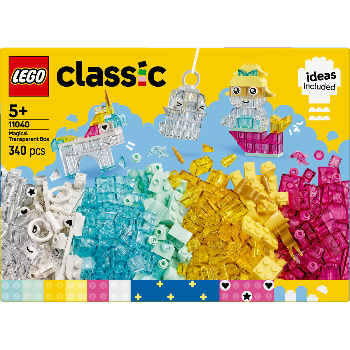 LEGO Classic Magical Transparent Box Set 11040 - Image 2