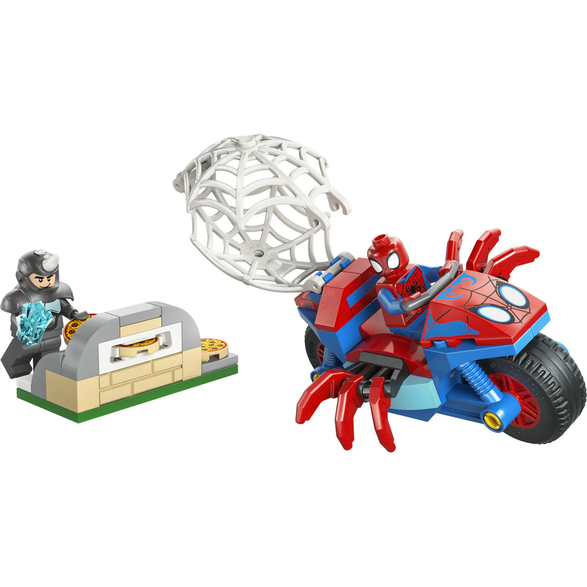 LEGO Marvel Spidey on his Motorcycle vs. Rhino 11206 - Image 6