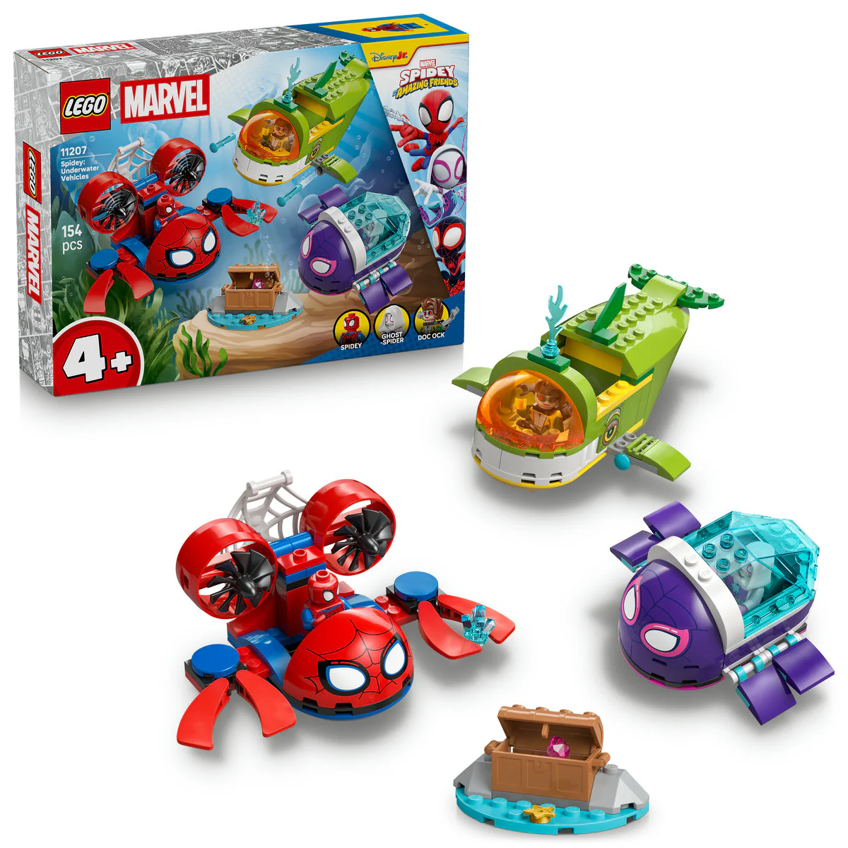 LEGO Marvel Spidey: Underwater Vehicles Set 11207