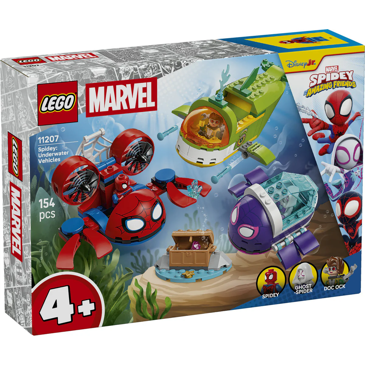 LEGO Marvel Spidey: Underwater Vehicles Set 11207 - Image 2