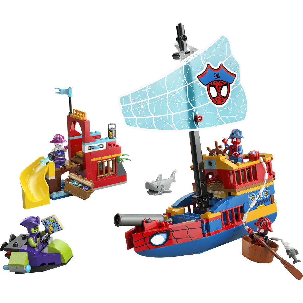 LEGO Marvel Team Spidey Pirate Ship Toy 11208 - Image 6