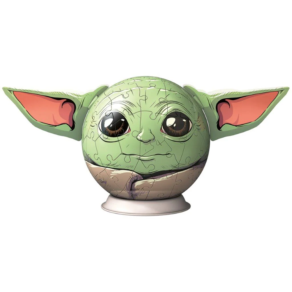 Ravensburger Star Wars Mandalorian Grogu Ears 72 Piece 3D Jigsaw Puzzle - Image 2