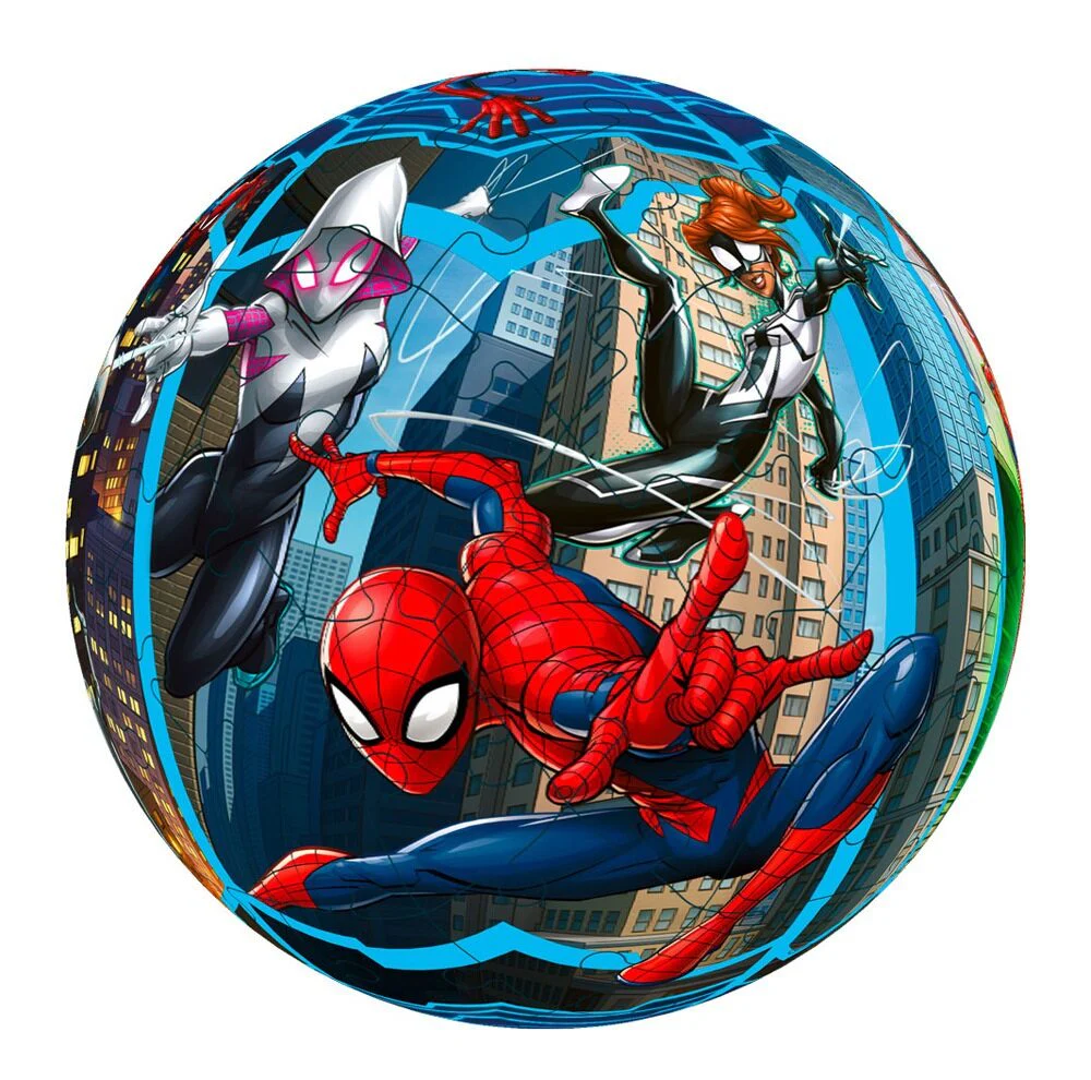 Ravensburger Spider-Man 3D Puzzle Ball 72 Piece Jigsaw Puzzle - Image 2