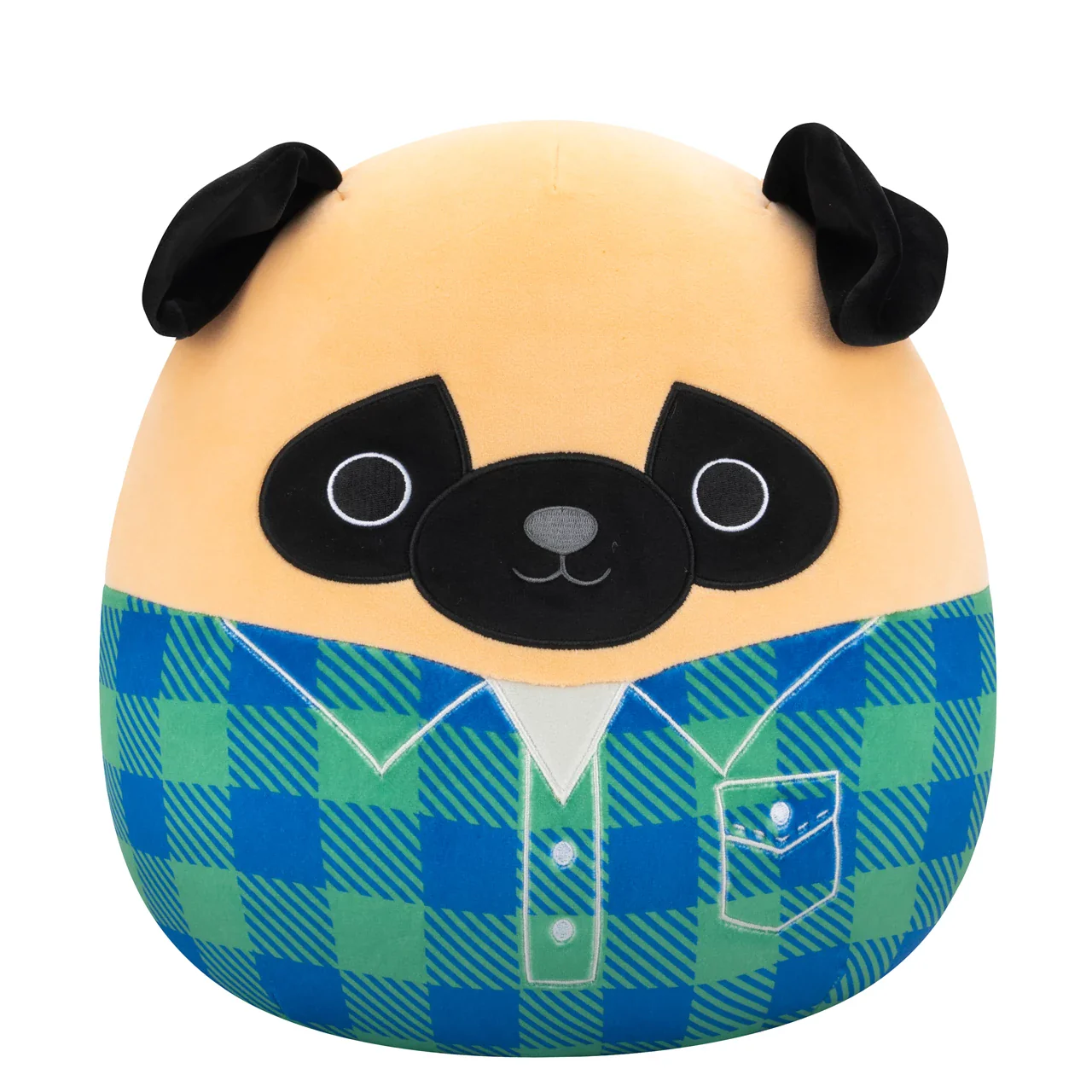 12" Squishmallow Prince the Pug - Image 2