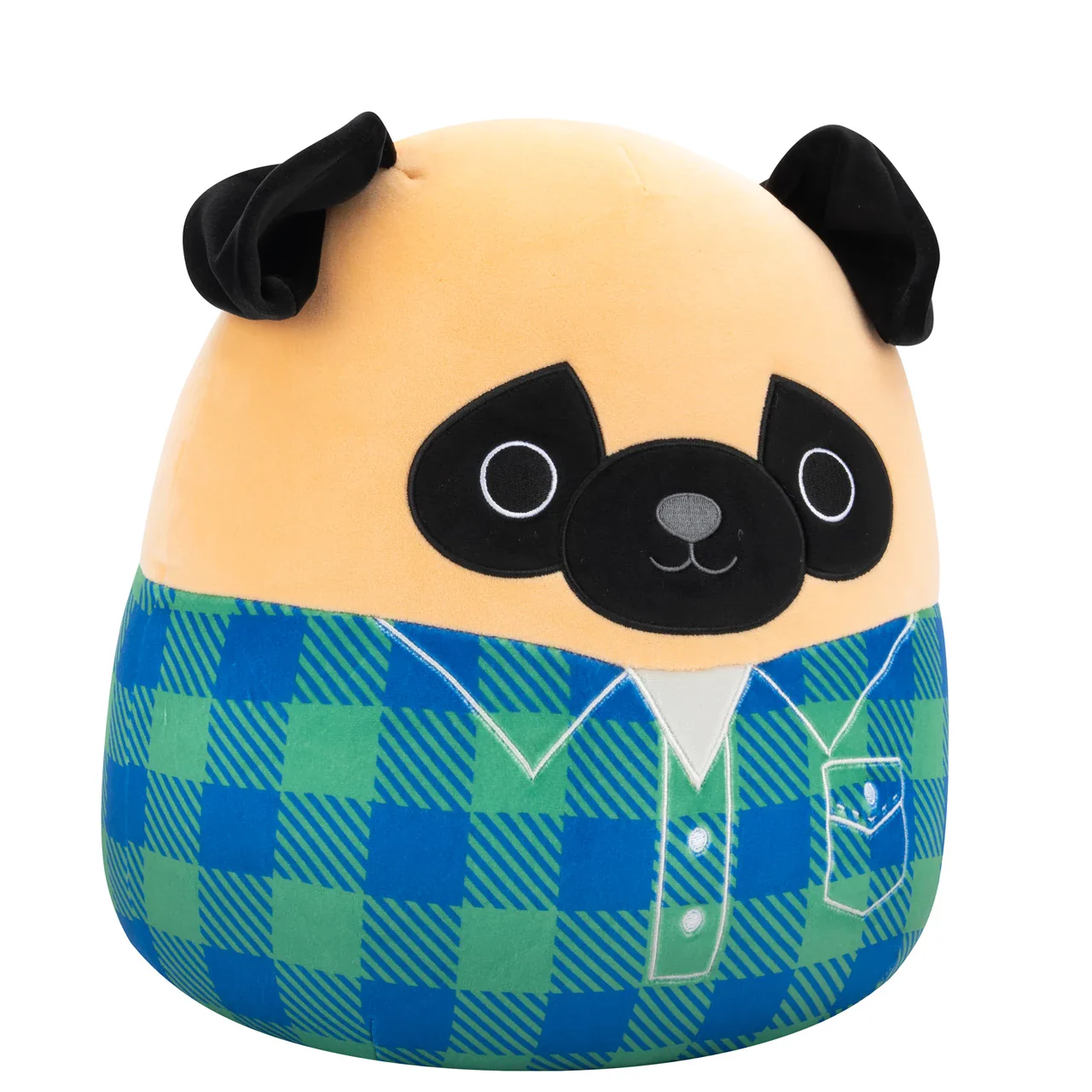 12" Squishmallow Prince the Pug - Image 3