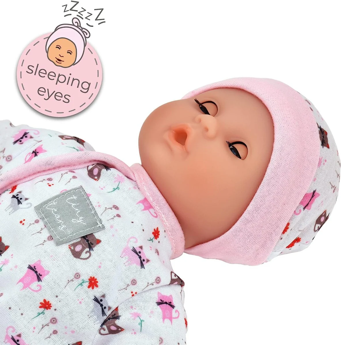 12" Teeny Baby Soft Bodied Doll - Image 3