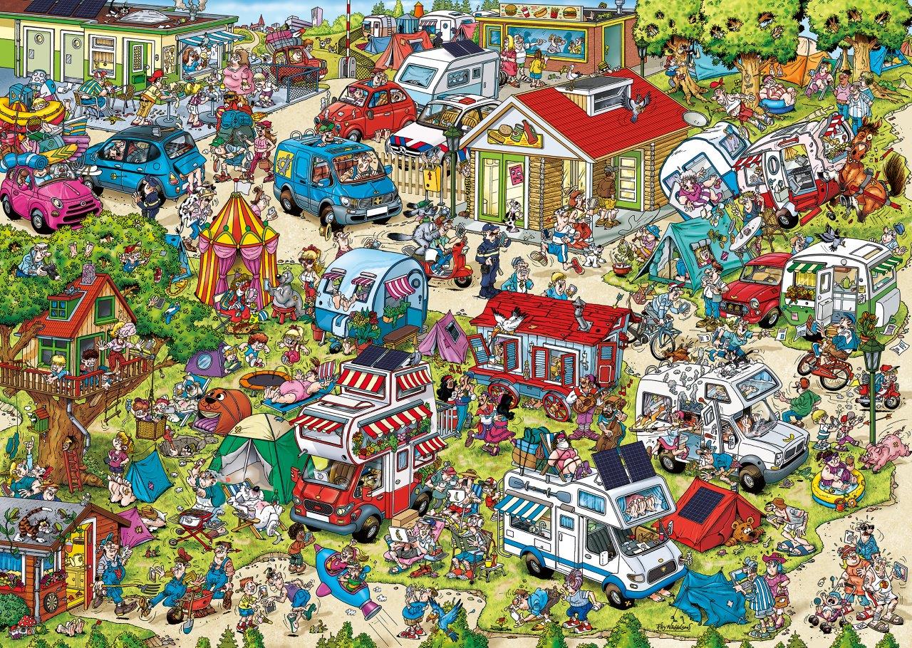 Rays Comic Series – The Campsite, 1000pc - Image 2