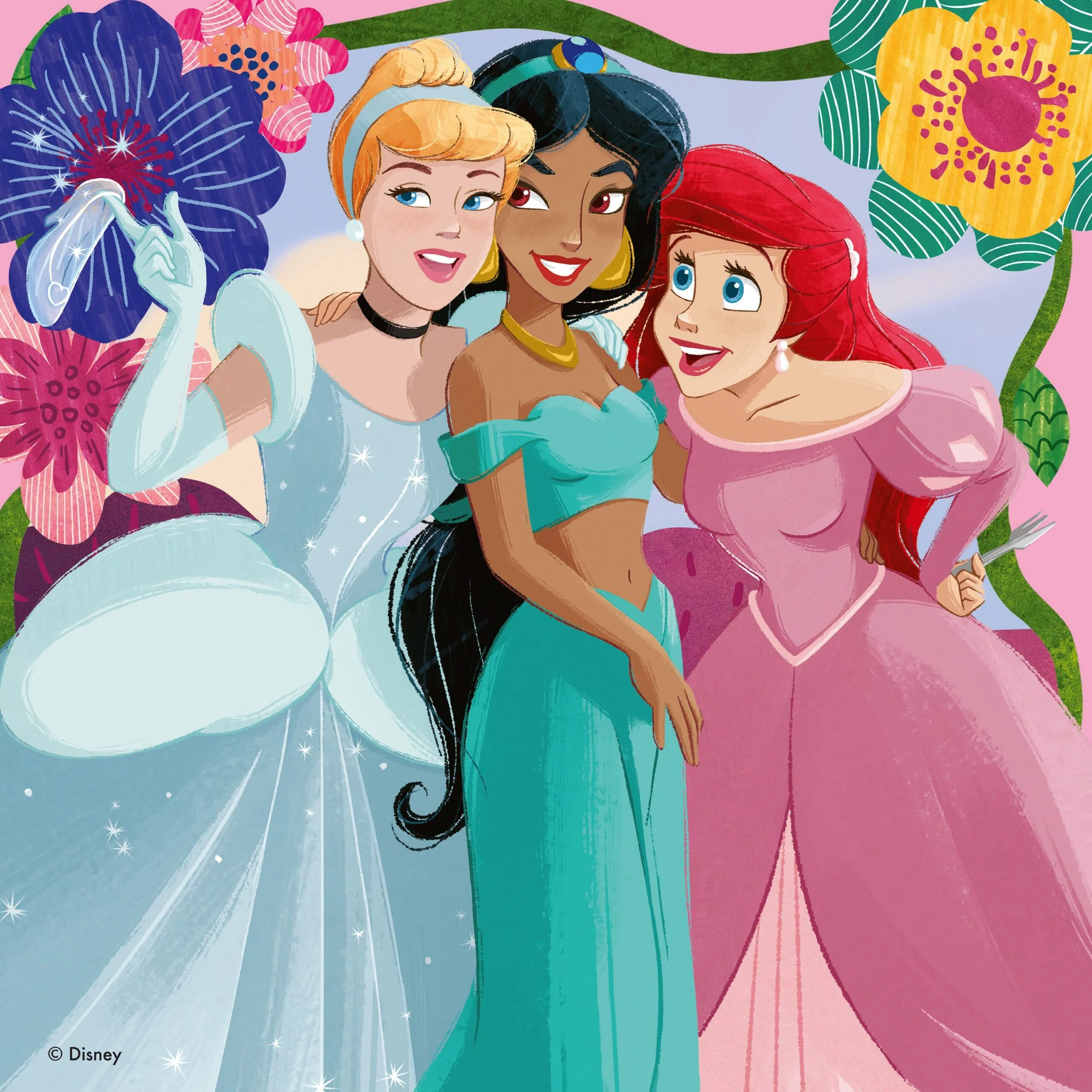 Disney Princess, 3x49pc - Image 3