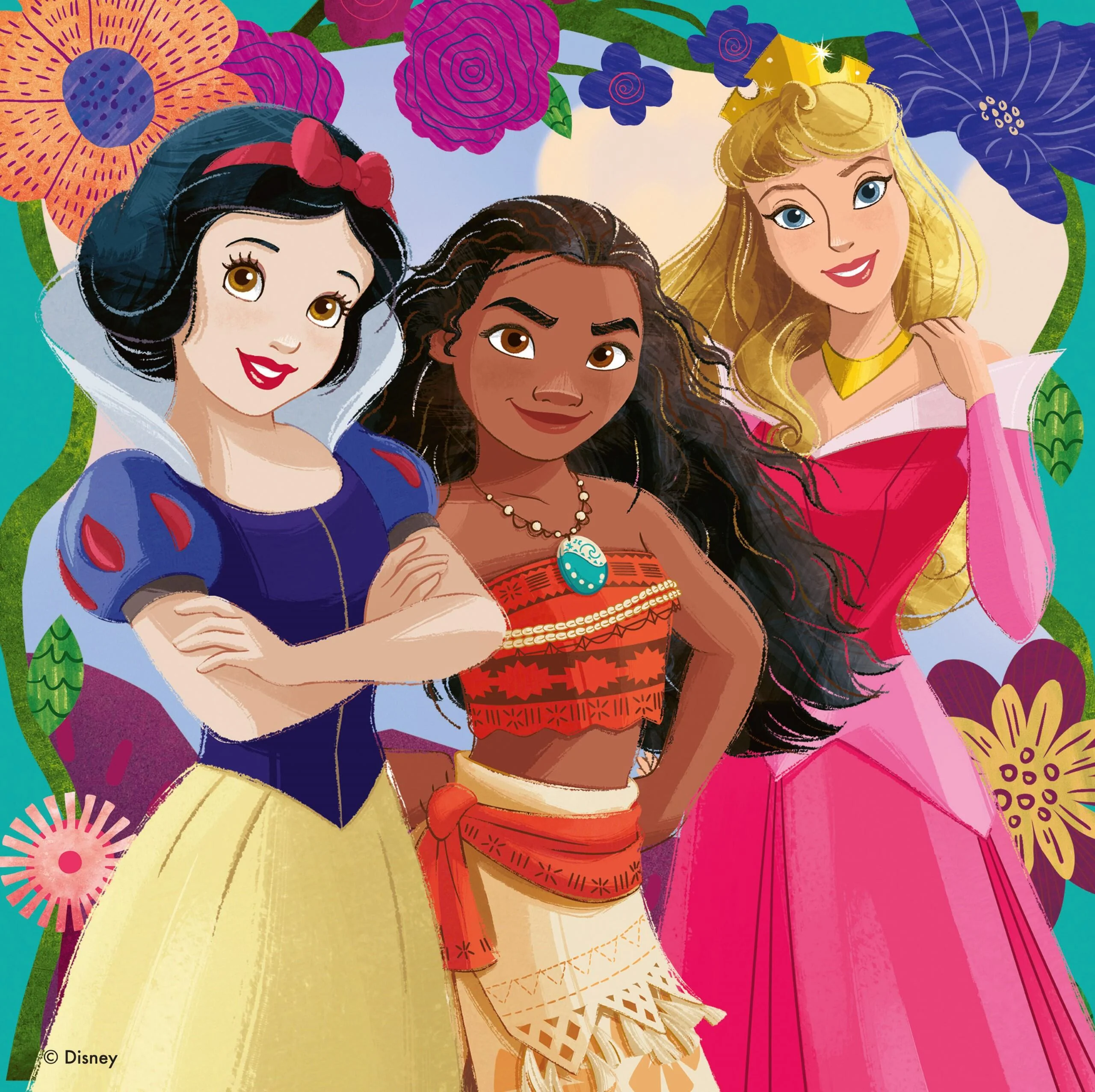 Disney Princess, 3x49pc - Image 4