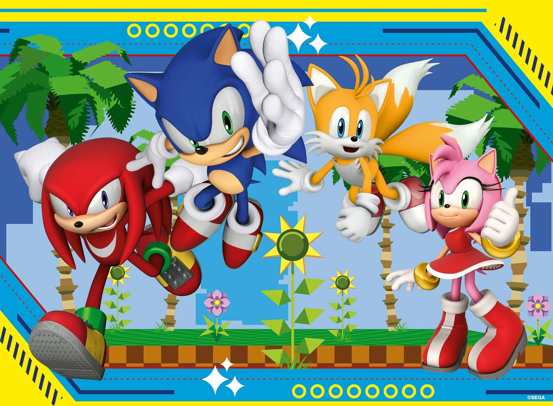 Sonic The Hedgehog, 100pc XXL - Image 2