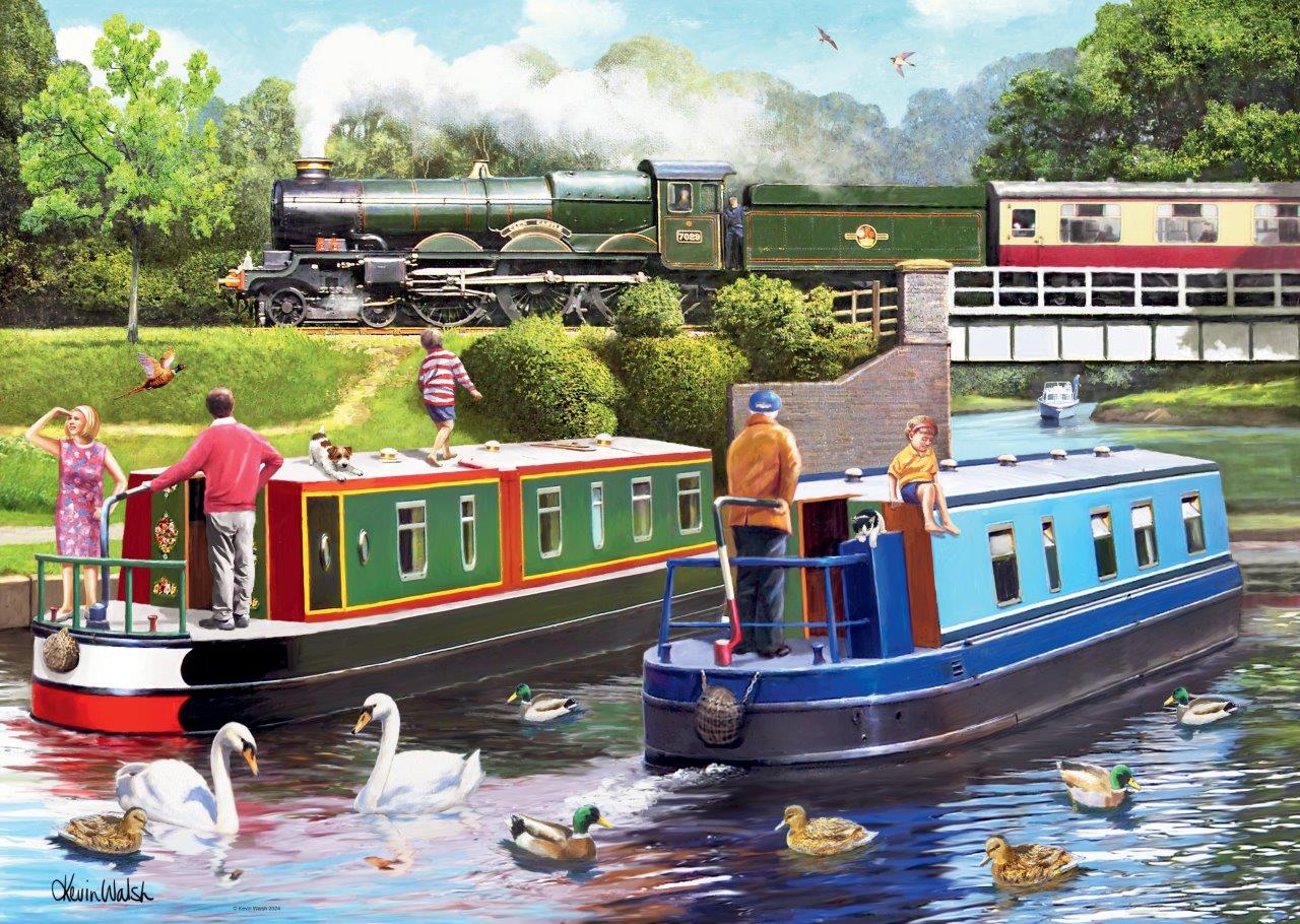 Leisure days No.10, – Day on the Canal, 1000pc - Image 3