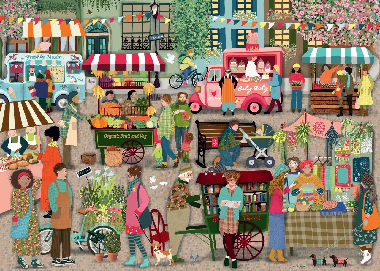 Street Market 1000pc - Image 3