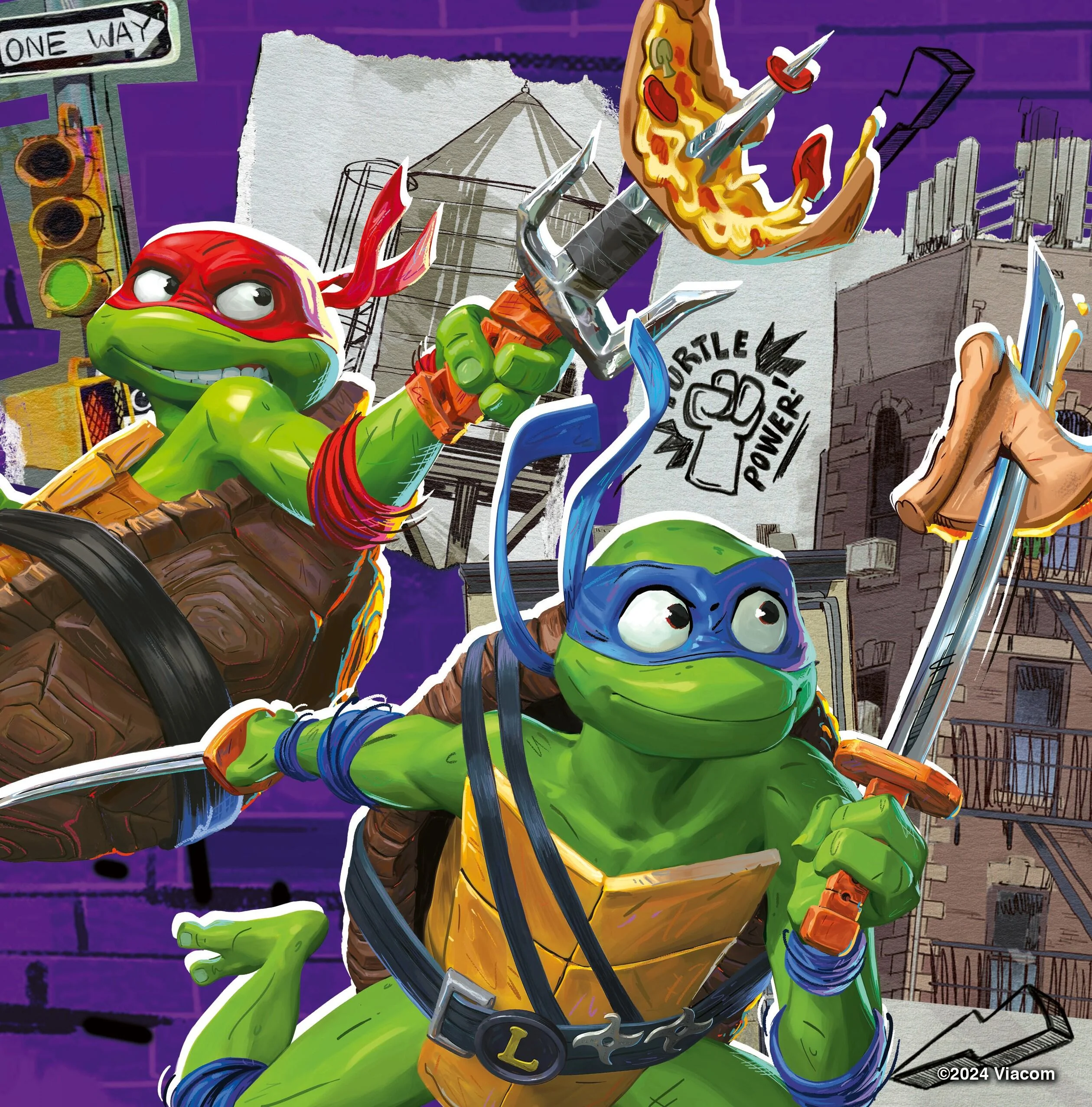 Teenage Mutant Ninja Turtles, 3x49pc - Image 4