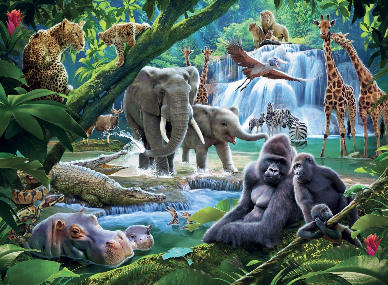 Jungle Families, 100pc XXL - Image 2