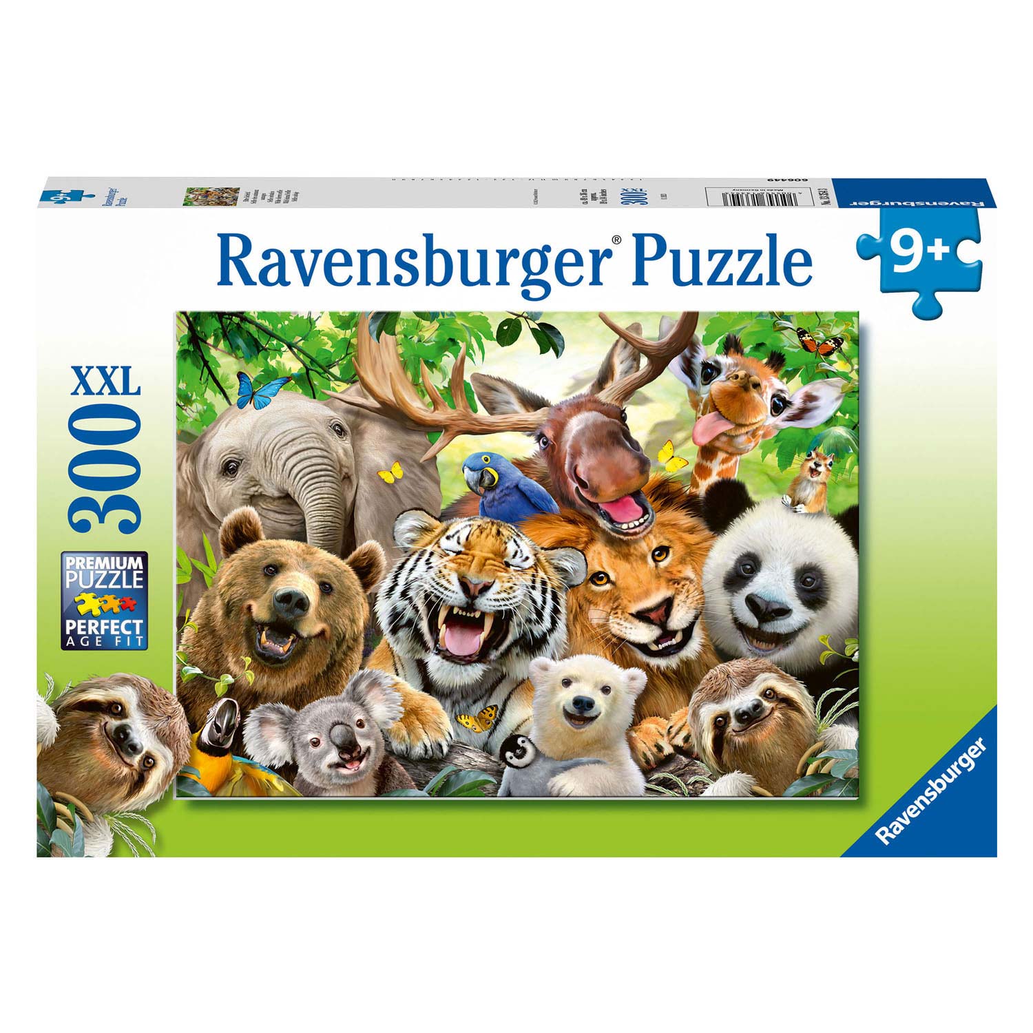 Ravensburger Exotic Animals Selfie XXL 300 Piece Jigsaw Puzzle