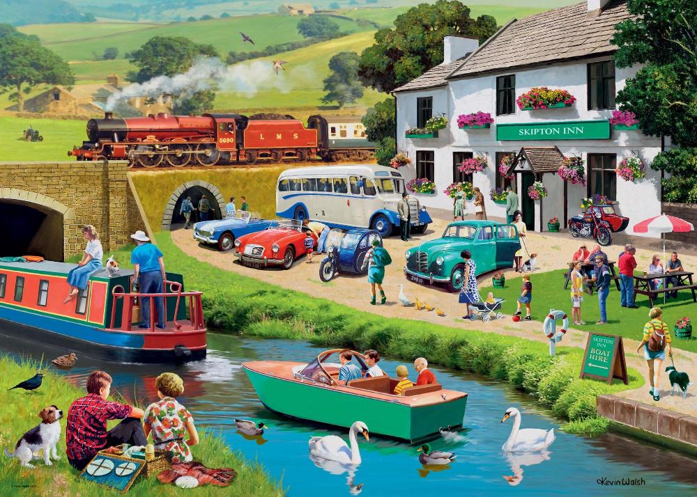 Ravensburger Leisure Days No 2 Exploring the Dales 1000 Piece Jigsaw Puzzle - Image 2