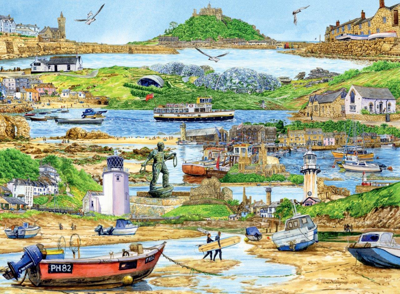 Ravensburger Escape to Cornwall 500 Piece Jigsaw Puzzle - Image 3