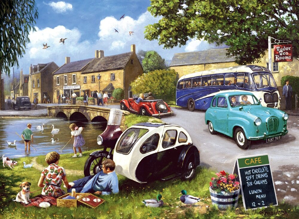 Ravensburger Happy Days No 2, Days Out 4x 500 Piece Jigsaw Puzzle - Image 5