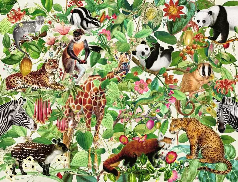 Ravensburger Jungle 2000 Piece Jigsaw Puzzle - Image 2