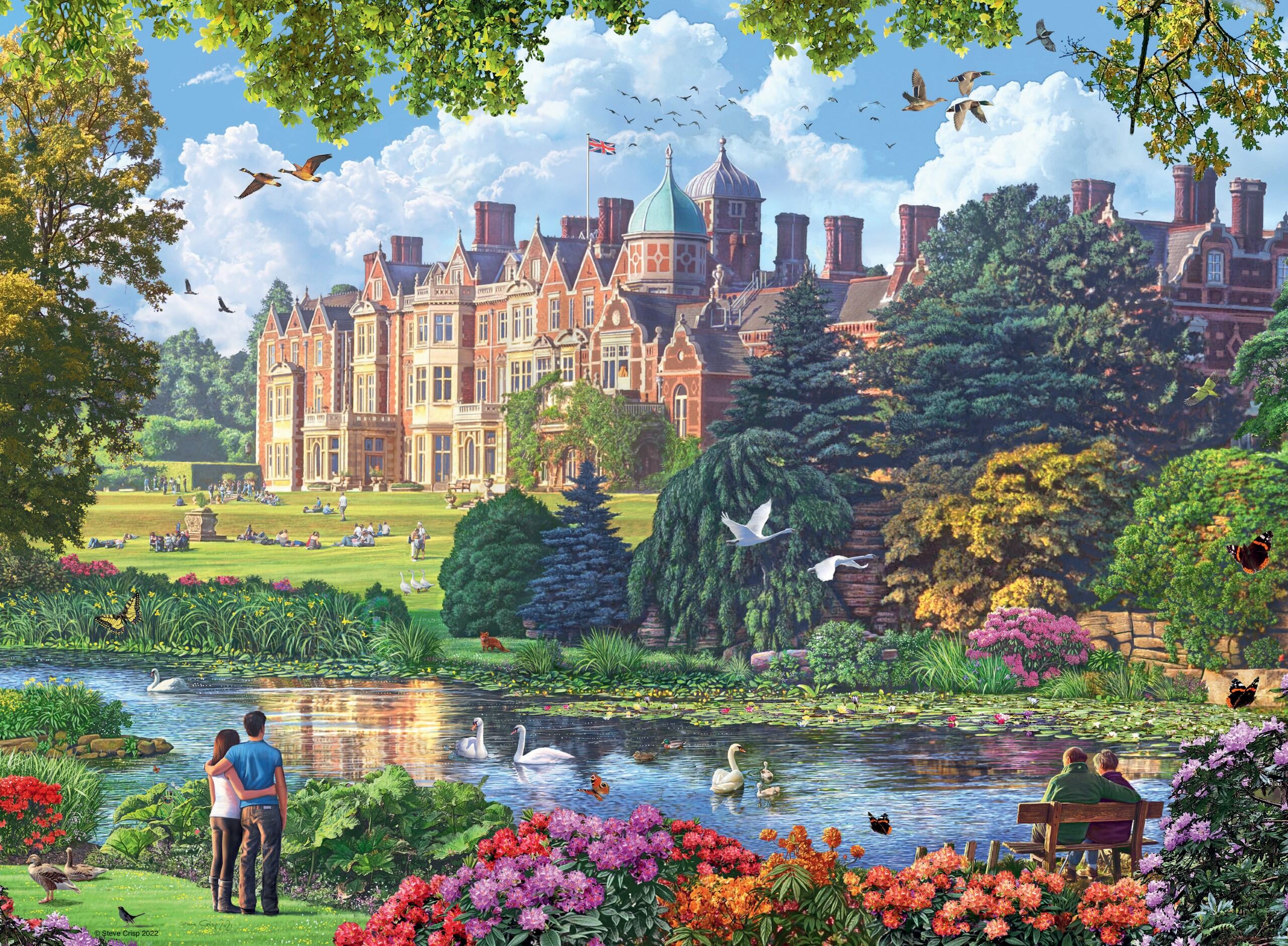 Ravensburger Happy Days No 5, Royal Residences 4x 500 Piece Jigsaw Puzzle - Image 5