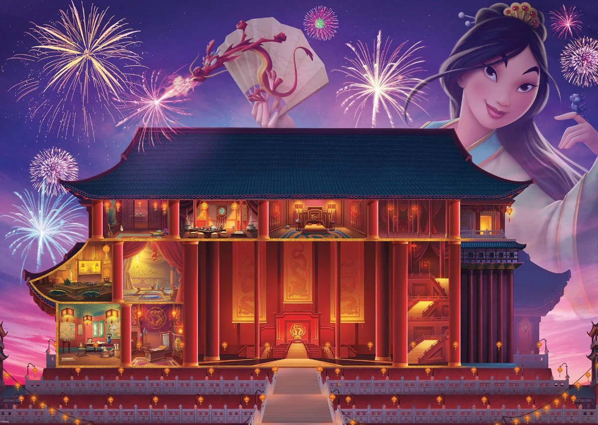 Ravensburger Disney Mulan Castle 1000 Piece Jigsaw Puzzle - Image 2