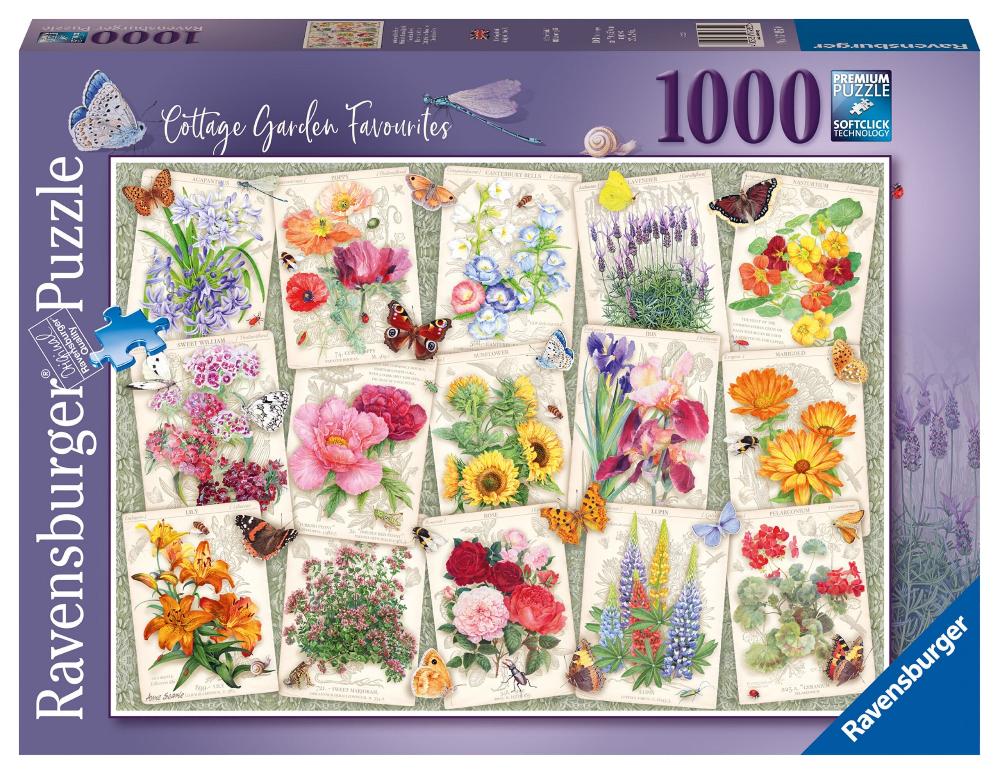 Ravensburger Country Garden Favourites 1000 Piece Jigsaw Puzzle