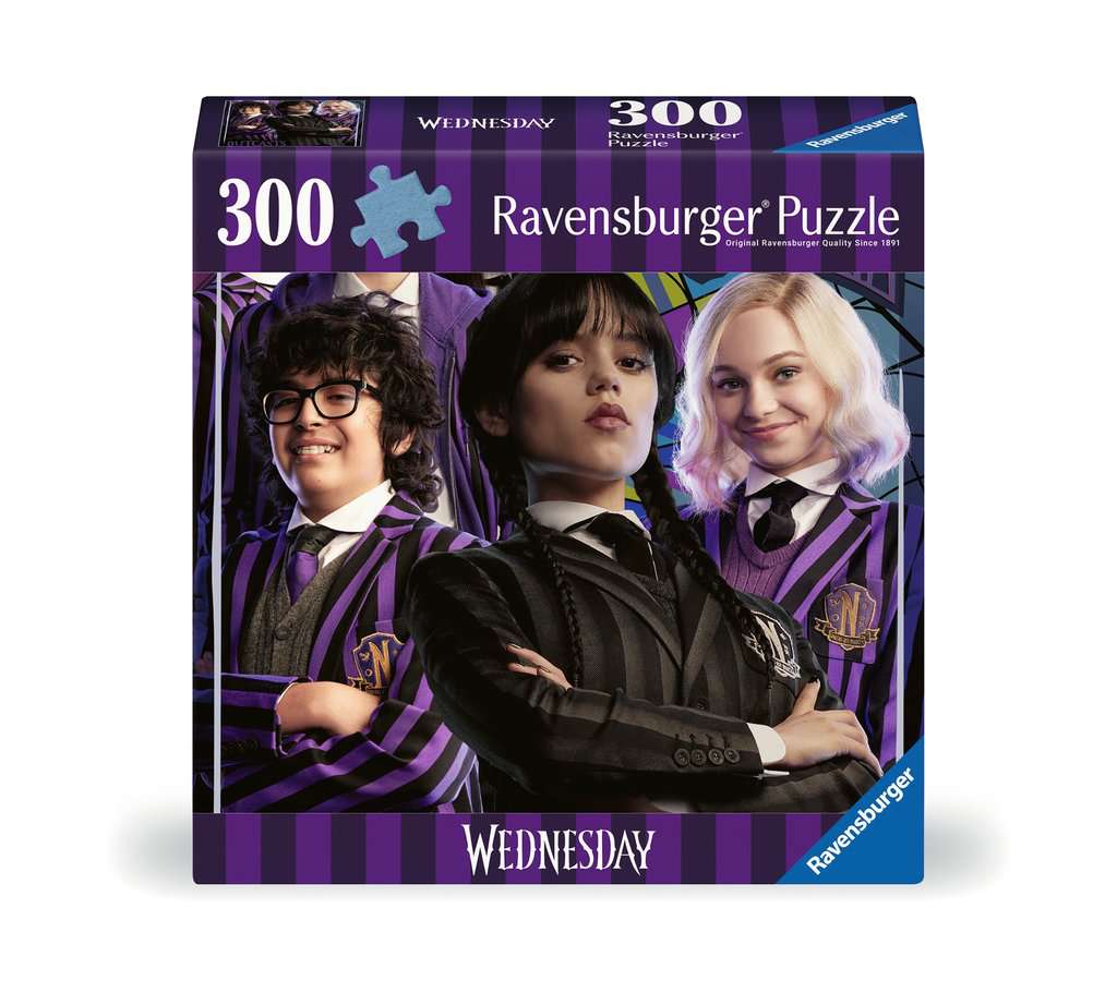 Ravensburger Wednesday, Outcasts are in 300 Piece Jigsaw Puzzle
