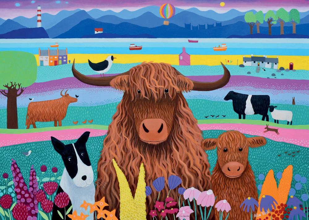 Ravensburger Highland Life 1000 Piece Jigsaw Puzzle - Image 2