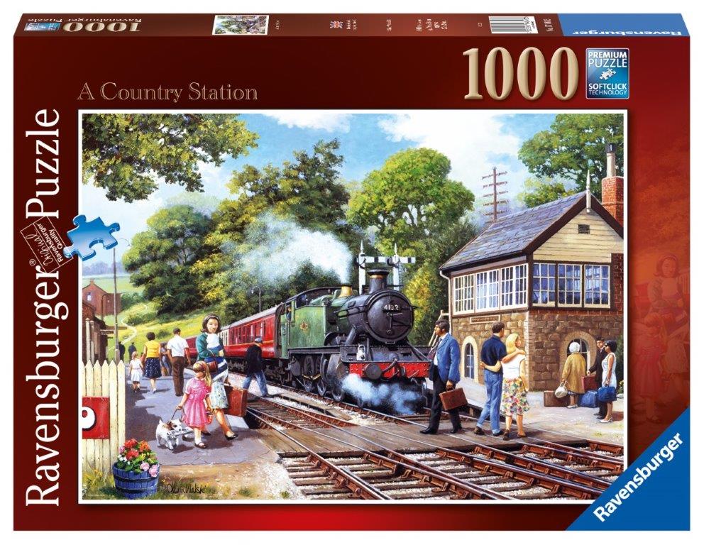 Ravensburger A Country Station 1000 Piece Jigsaw Puzzle
