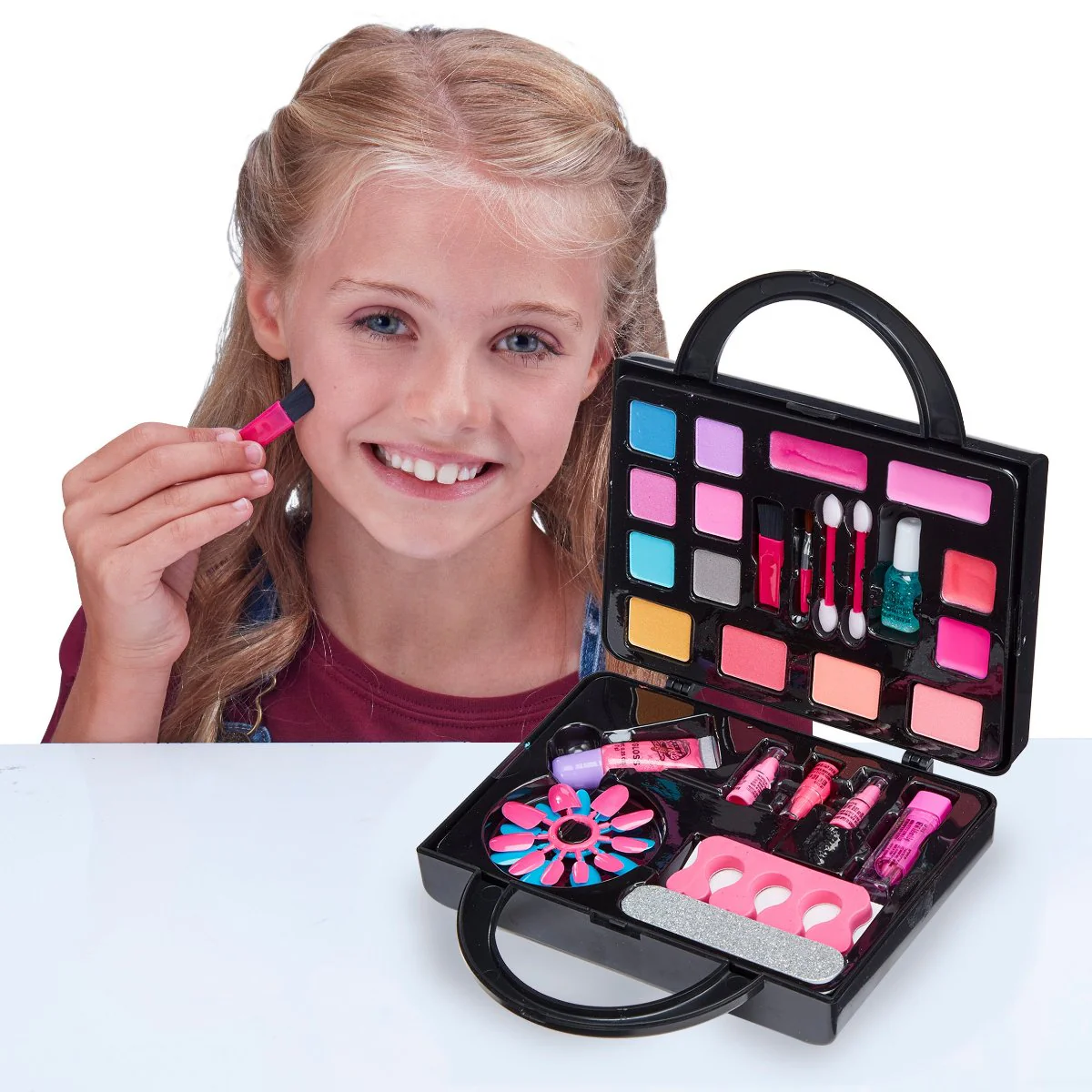 Shimmer N Sparkle All In One Beauty Make Up Purse - Image 4