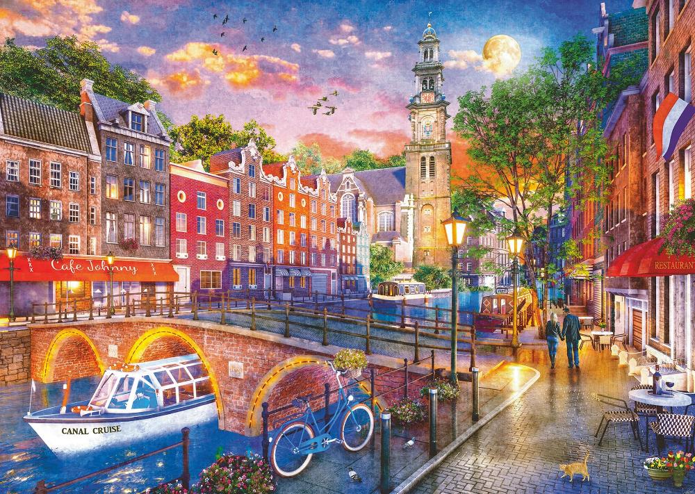 Ravensburger Amsterdam 1000 Piece Jigsaw Puzzle - Image 2