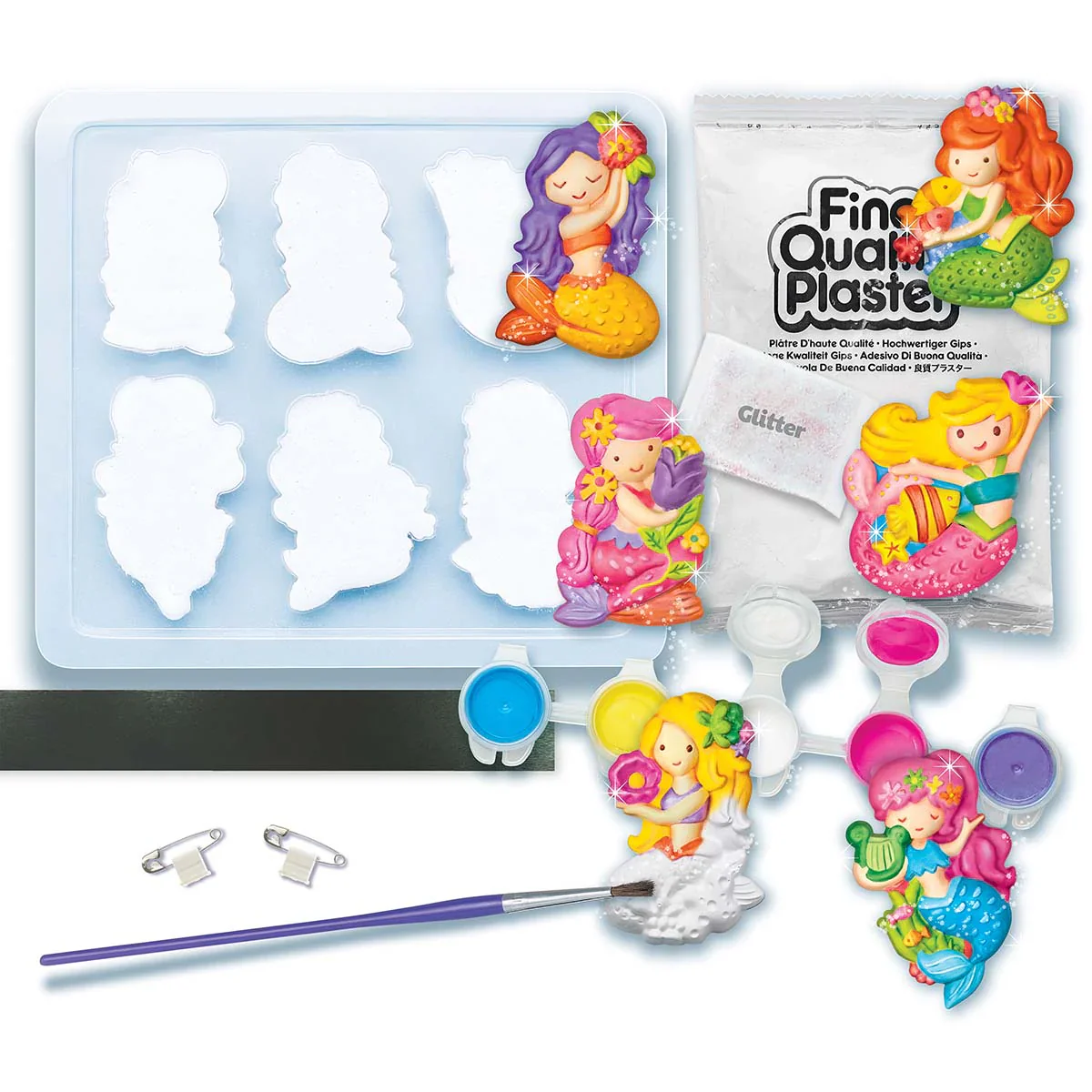 Mould & Paint - Glitter Mermaid - Image 2