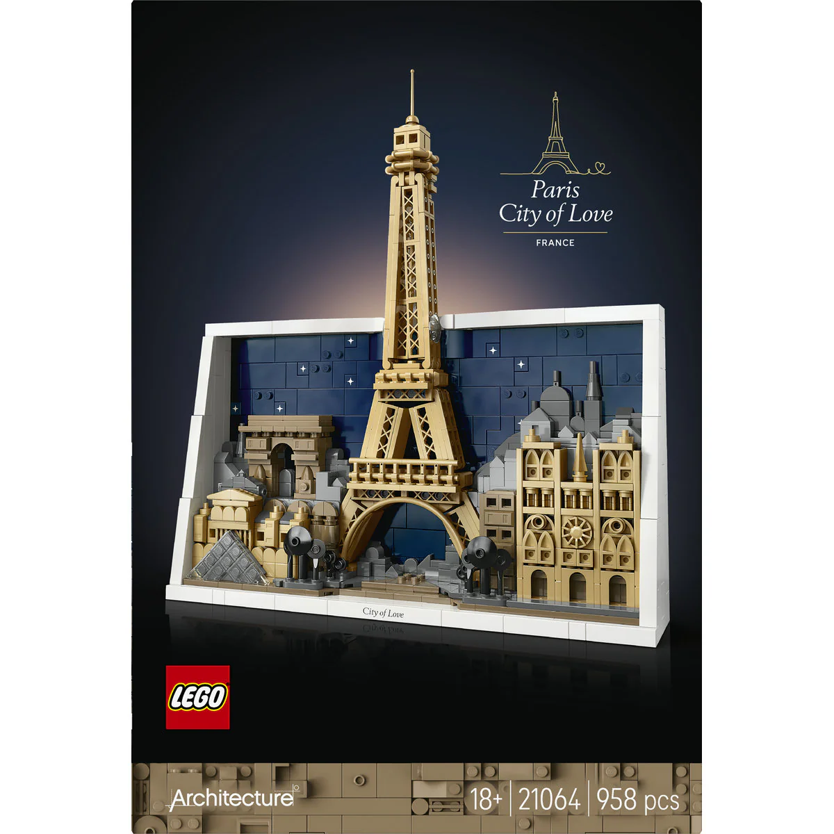 LEGO Architecture Paris – City of Love Set 21064 - Image 3