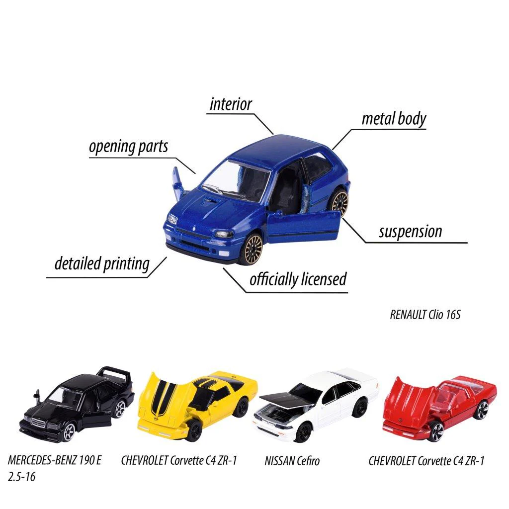 Majorette 90s Vintage Die Cast Vehicle Gift Pack - Image 3